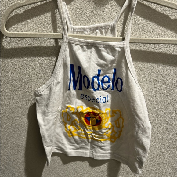 Modelo Especial White Tank Top - Picture 2 of 4